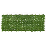 Balkono ekranas su lapais Žalia ir geltona 200 x 75 cm