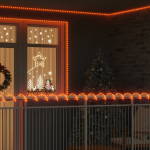 Virvės &Scaron;viesa su 1200 LED &Scaron;ilta balta 50 m PVC