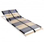 Lamelinis lovos pagrindas Ruda 90 x 190 cm Kietas bukas medis