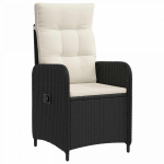 Sulankstoma sodo kėdė Juoda ir kreminė balta 57 x 63 x 94 cm