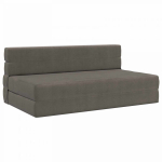 Sulankstomas Sofas-Lova &Scaron;viesiai pilka 203 x 152 x 15 cm