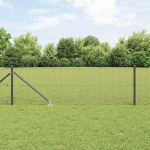 Tvorelės stulpas Pilka 10 x 0,8 m (19 x 19 mm tinklelis)