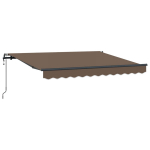 I&scaron;traukiama markizė Taupe 2,5 x 2 m audinys