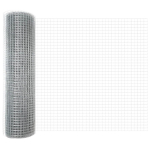 Suvirinto vielos tvoros Sidabro 0.4 x 25 m