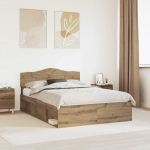 Lovos rėmas Meistrų ąžuolas 140 x 190 cm Kietos pu&scaron;ies mediena