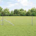 Tvorelės stulpas Sidabro 10 x 0,4 m (25 mm tinklas) Plienas