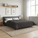 Žiemos antklodė Tik&scaron;tas Antracitas 200 x 220 cm