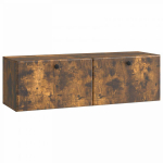 Sieninė TV spintelė Dūminio ąžuolo 98 x 31 x 30 cm