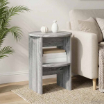 &Scaron;oninė spintelė 2 pcs Pilka Sonoma &Oslash;40 x 50 cm Dirbtinė mediena
