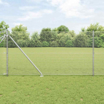 Tvorelės stulpas Sidabro 10 x 1,2 m (19 x 19 mm tinklas)