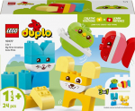 Konstruktorius LEGO&reg; DUPLO&reg; &bdquo;3 in 1&ldquo; gyvūnėliai 10477, 24vnt