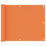 Balkono pertvara, oranžinės spalvos, 75x600cm, oksfordo audinys