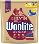 Skalbimo kapsulės WOOLITE MIX COLORS, 33 vnt.