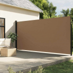 I&scaron;traukiama &scaron;oninė markizė, taupe spalvos, 220x600cm
