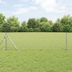 Tvorelės stulpas Sidabro 10 x 0,6 m (40 x 40 mm tinklelis)