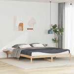 Lovos rėmas su &scaron;oninėmis stalelėmis Natūrali 180 x 220 cm