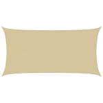 Saulės &scaron;e&scaron;ėlio audinys Smėlio 2,5 x 6 m HDPE