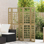 Privatumo žaliuzės Medus ruda 200 x 180 cm Kietas pu&scaron;ies medis