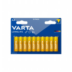 Akumuliatorius Varta, 0110-Alkaline, Longlife AA 10 kpl