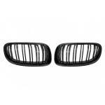 Front Kidney Grilles suitable for BMW 3 Series E92 E93 Coupe Convertible PreLCI (2006-2009) Double Stripe M-Package Sport Design