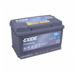 Akumulators EXIDE PREMIUM EA722 12V 72Ah 720A(EN) 278x175x175 0/1