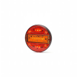 LED galinis žibintas SLIM LINE 140mm, spalvotas stiklas, E-patvirtintas