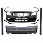 Complete Body Kit suitable for Mercedes CLA W117 C117 (2013-2018) Facelift CLA45 Design Front Grille Chrome