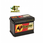 BANNER RUNNING BULL AGM akumulators, 12V, 60Ah, 600En