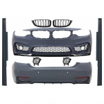 Body Kit suitable for BMW 4 Series F32 Coupe F33 Cabrio (2013-03.2019) M4 Design with Grilles and Fog Lights