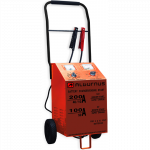 AKUMULIATORIAUS ĮKROVIKLIS REGULIUOJAMAS SU UŽVEDIMO FUNKCIJA