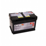 Akumulators DETA SENATOR 3 DA722 12V 72Ah 720A(EN) 278x175x175 0/1