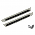 Running Boards Side Steps suitable for Toyota Land Cruiser FJ200 Facelift (2015-up) OEM Design