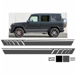 Side Decals Sticker Vinyl Dark Grey suitable for Mercedes G-class W463 (1989-2017)