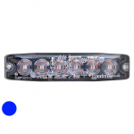 &scaron;vyturėlis 6-LED pavir&scaron;inis mėlynas LP6 R65 1kl. 12-24V