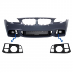 Fog Light Covers suitable for BMW 5 Series F10 F11 NON-LCI LCI (2010-2017) Bumper M-Technik LCI Design