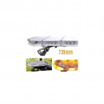 LED &Scaron;viesos Juosta Panelė 739mm 10-33V Geltona