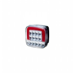 LED galinis žibintas 12V PRO-SQUARE 3F ECE R10
