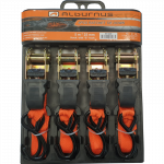 RATCHET TIE DOWN 5M * 25MM 4 PCS