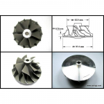 Turbocharger Compressor Wheel (replace SCHWITZER)-CNJ CW16-461 Schwitzer-CN