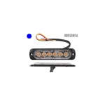 &scaron;vyturėlis 6-LED pavir&scaron;inis mėlynas 12-24V R65 ST6 2kl. XB2