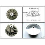 Turbokompresora kompresora spārni (HOLSET) CW16-067 (CNJ)