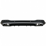 Rear Diffuser with Silver Exhaust Muffler Tips suitable for Mercedes GLE W167 SUV V167 Sport Line (2019-Up) GLE53 Design