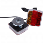 GALINIAI LED ŽIBINTAI PRIEKABOMS SU MAGNETU 12V 2VNT