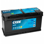 Akumuliatorius EK1060 EXIDE AGM 106AH 392X175X190 -/+ 950A