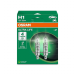 OSRAM ULTRA LIFE 12V H1 55W (2 vnt. dėžutėje)