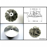 Turbocharger Compressor Wheel (replace GARRETT)-CNJ CW16-464 Garrett-CN