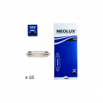 NEOLUX LEMPUTĖS 10W 12V SV8.5-8 5XFS10