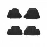Floor mat rubber suitable for MERCEDES A Classe W176 (2012-2018) GLA X156 (2013-) Black