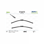 VALEO SILENCIO VALYTUVAI AUDI, BMW, MERCEDES-BENZ FLAT BLADE