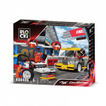 BLOCKI bricks - The Collection - Racing Car Service - Pit Stop